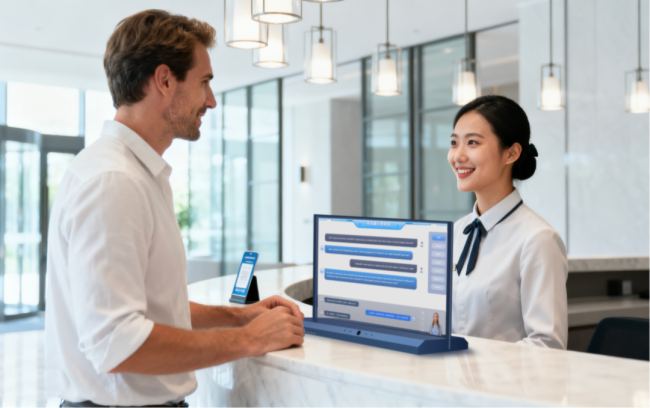 超長(zhǎng)假期即將來(lái)襲！AOC AI智慧酒店/民宿方案開啟旅居新體驗(yàn)翻譯服務(wù)